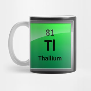 Thallium Periodic Table Element Symbol Mug